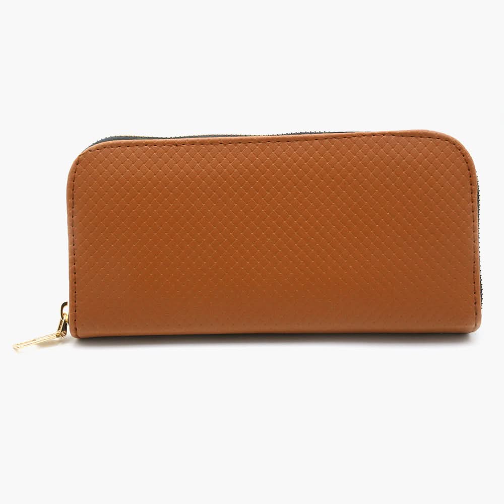 Women's Zipper Wallet - Mustard, Women Wallets, Chase Value, Chase Value
