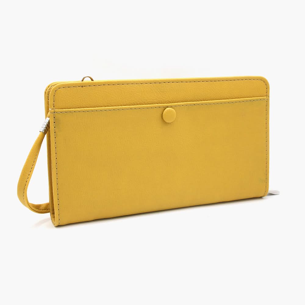 Women's Clutch - Yellow, Women Clutches, Chase Value, Chase Value