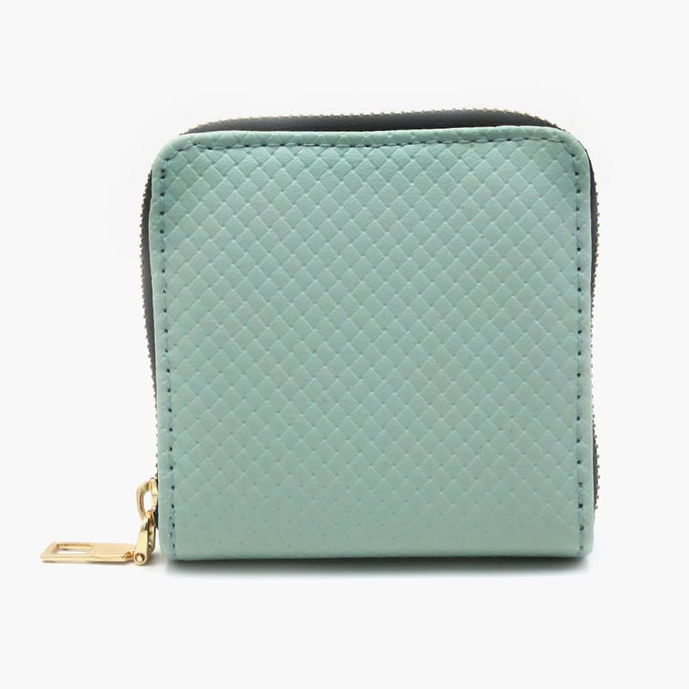Women's Zipper Wallet - Sea Green, Women Wallets, Chase Value, Chase Value
