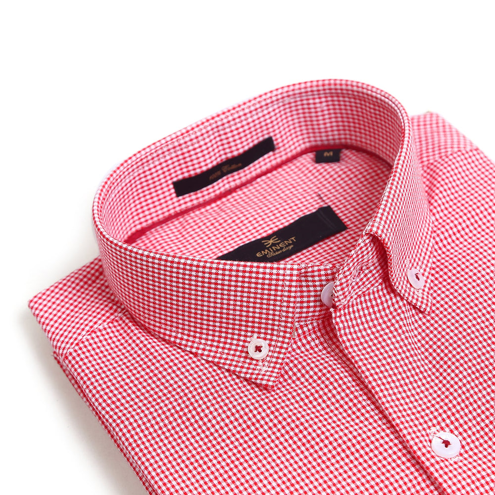 Eminent Men's Saturday Check Shirt - Red, Men's Shirts, Eminent, Chase Value
