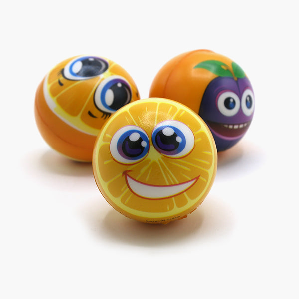 Foam Ball Pack of 3 - Orange, Stuffed Toys, Chase Value, Chase Value