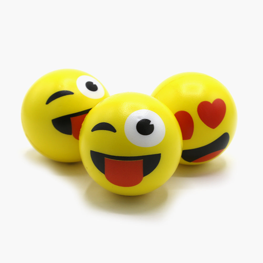 Foam Ball Pack of 3 - Yellow, Stuffed Toys, Chase Value, Chase Value