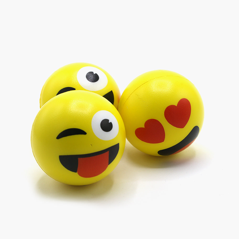 Foam Ball Pack of 3 - Yellow, Stuffed Toys, Chase Value, Chase Value
