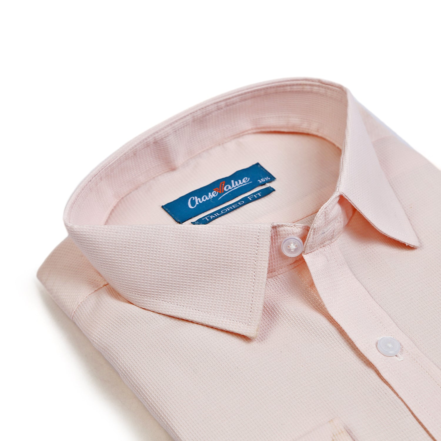 Men's Formal Dobby Shirt - Pink, Men's Shirts, Chase Value, Chase Value