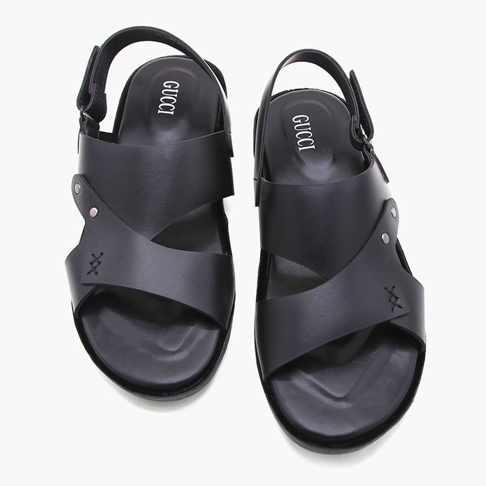 Men's Sandal - Black, Men's Sandals, Chase Value, Chase Value