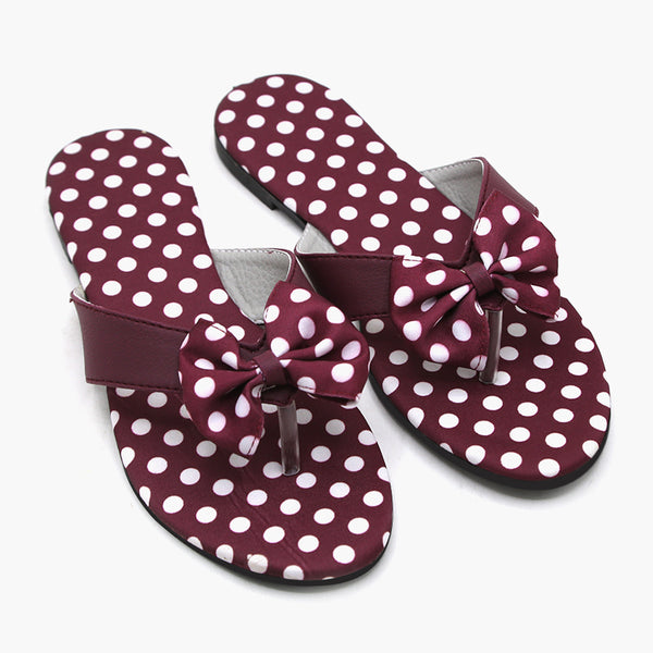 Women's Slipper - Maroon, Women Slippers, Chase Value, Chase Value