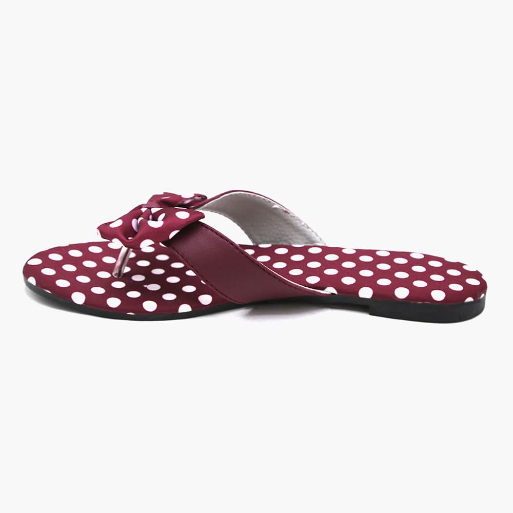 Women's Slipper - Maroon, Women Slippers, Chase Value, Chase Value