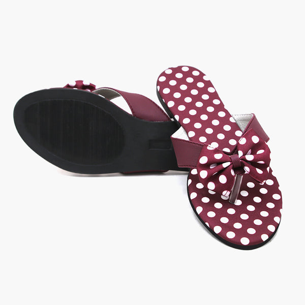 Women's Slipper - Maroon, Women Slippers, Chase Value, Chase Value