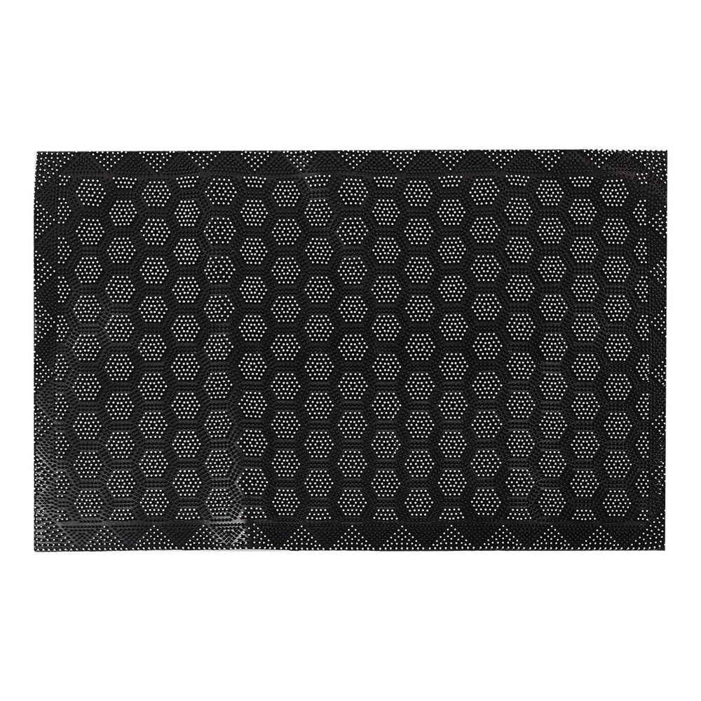 Fancy Rubber Dot Mat - Black, Mats, Chase Value, Chase Value