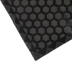 Fancy Rubber Dot Mat - Black