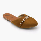 Women's Banto Slipper - Mustard, Women Slippers, Chase Value, Chase Value