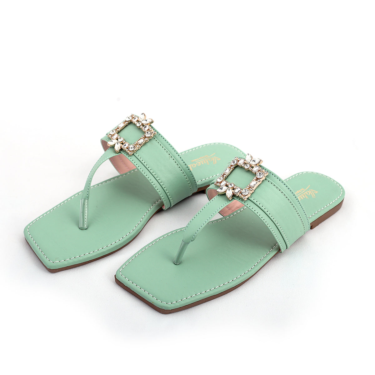 Women's Slippers - Green, Women Slippers, Chase Value, Chase Value