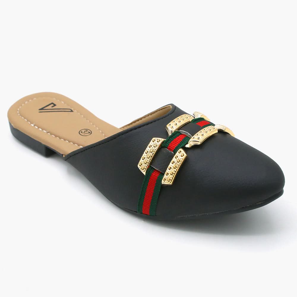 Women's Banto Slipper - Black, Women Slippers, Chase Value, Chase Value