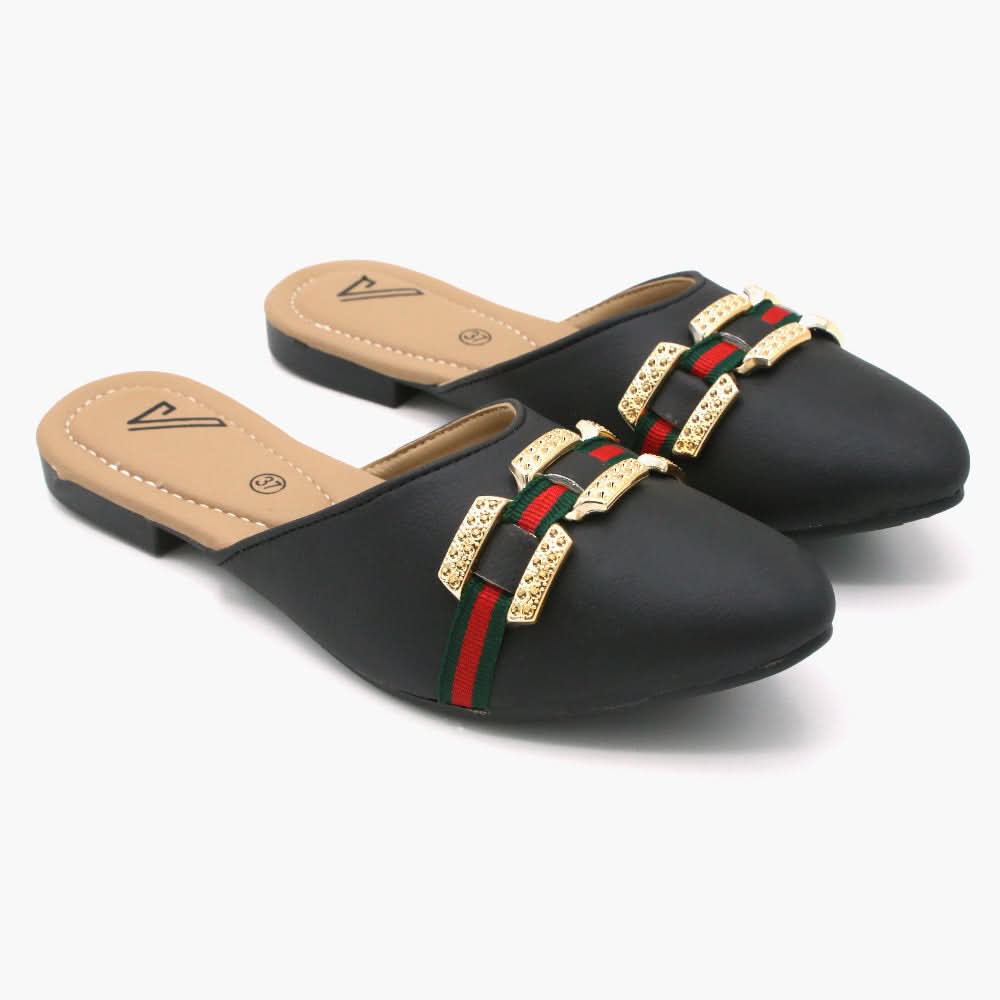 Women's Banto Slipper - Black, Women Slippers, Chase Value, Chase Value