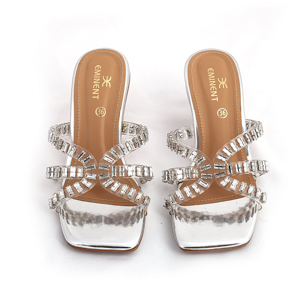 Eminent Women's Slipper - Silver
