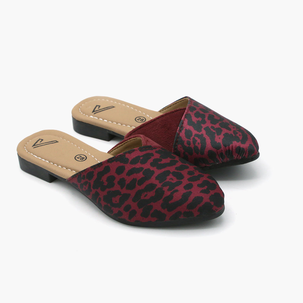 Girls Banto Slipper - Maroon, Girls Slippers, Chase Value, Chase Value