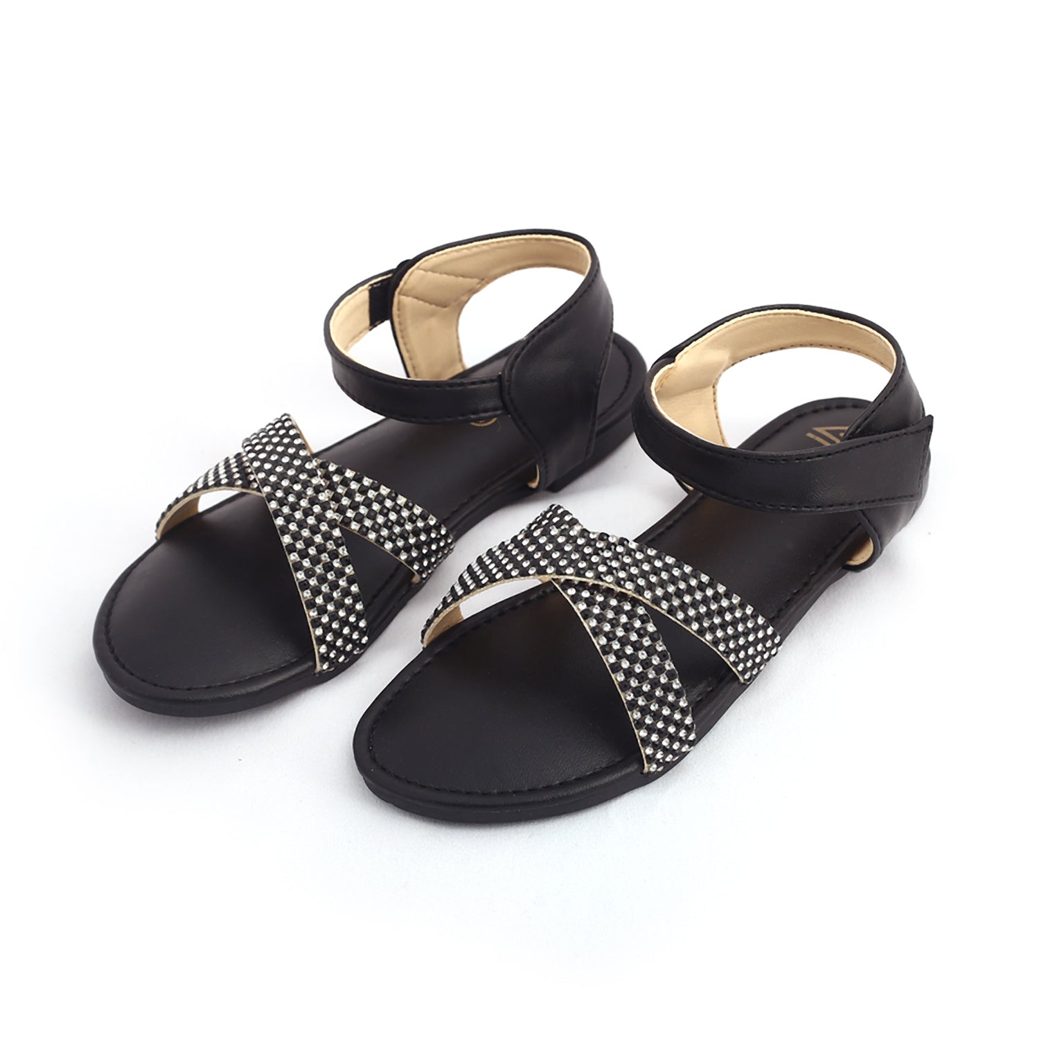 Girls Sandal - Black, Girls Sandals, Chase Value, Chase Value