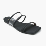 Women's Slipper - Black, Women Slippers, Chase Value, Chase Value