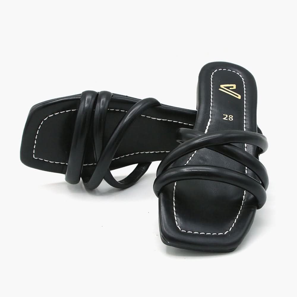 Girls Slipper - Black, Girls Slippers, Chase Value, Chase Value