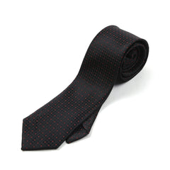 Men's Neck Tie - Black & Maroon