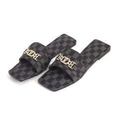 Women's Slippers - Black