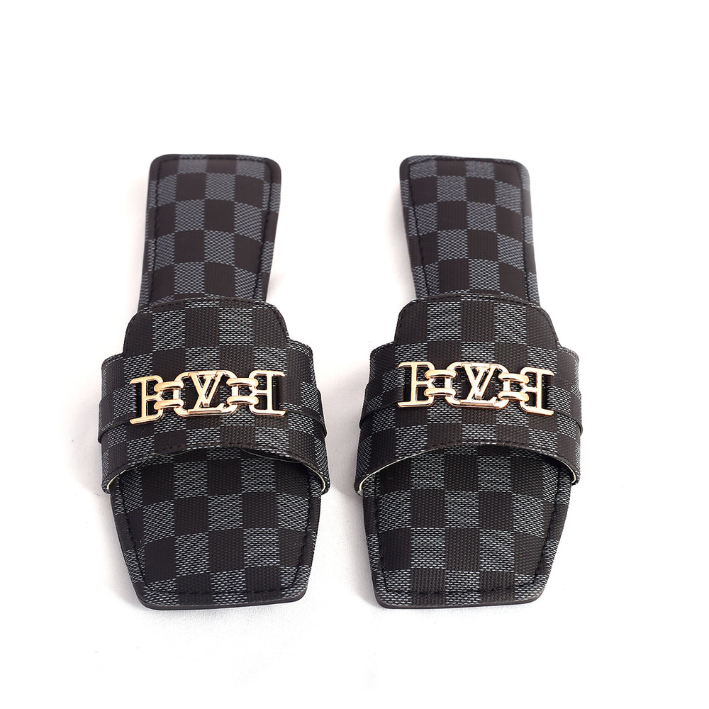 Women's Slippers - Black, Women Slippers, Chase Value, Chase Value