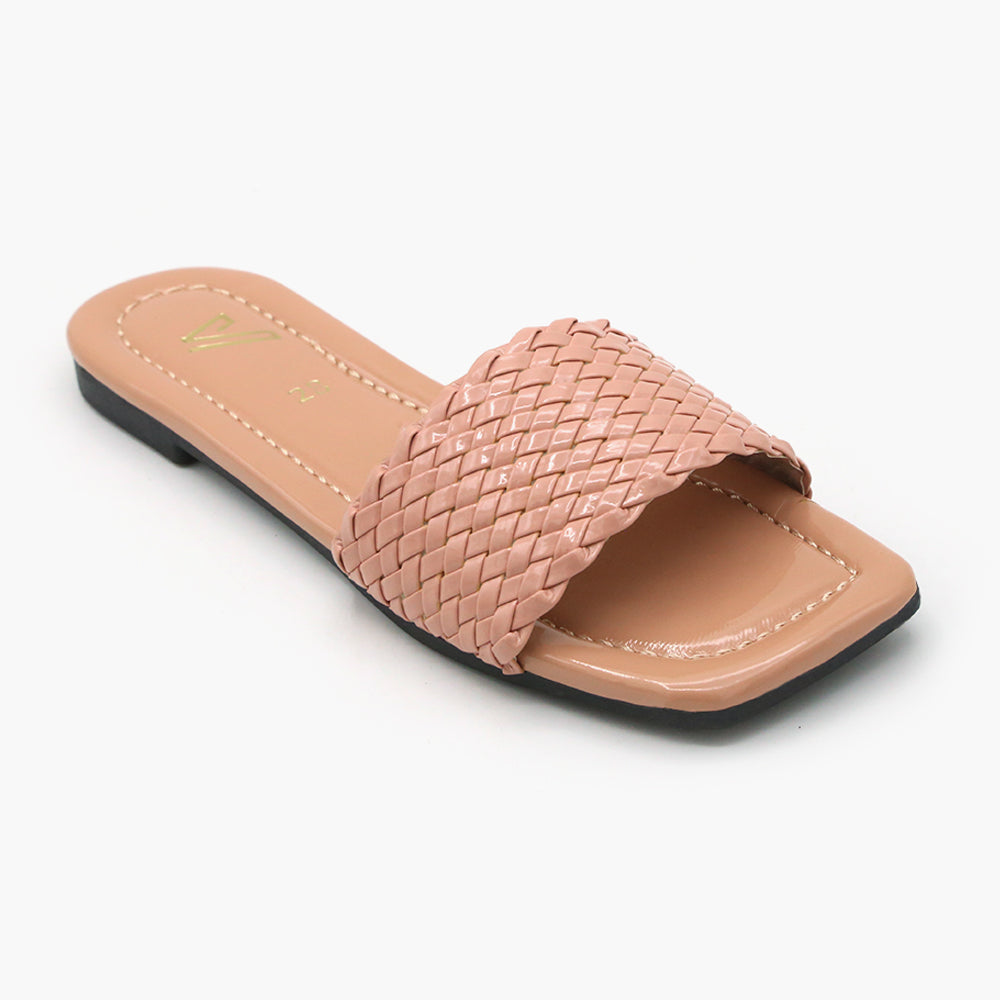 Girls Slipper - Peach, Girls Slippers, Chase Value, Chase Value