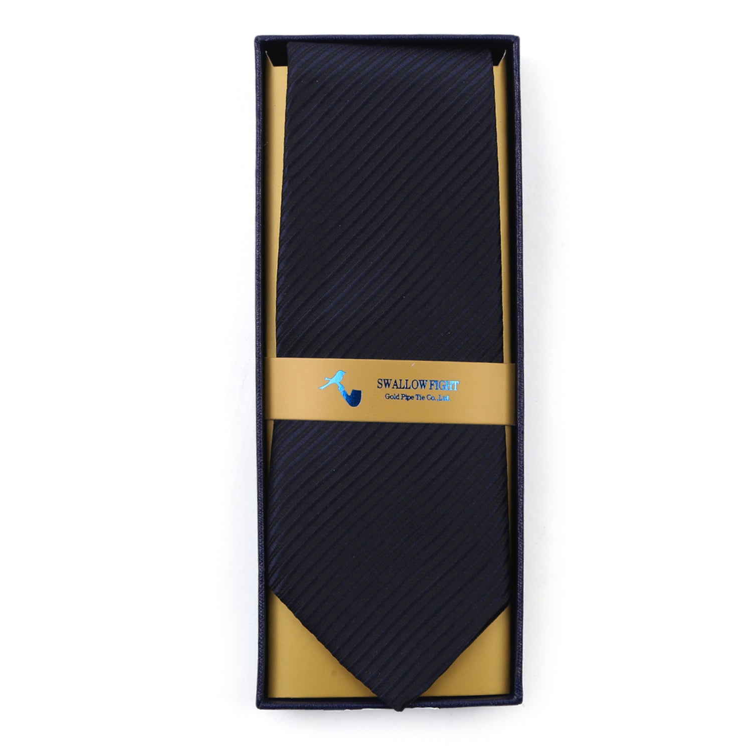 Men's Neck Tie - Navy Blue, Men's Tie, Chase Value, Chase Value