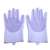Silicon Dish Washing Gloves, Washing Accessories, Chase Value, Chase Value