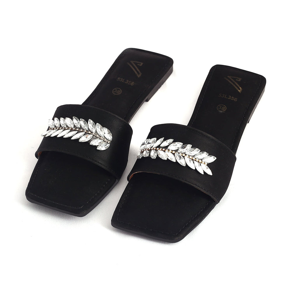 Women's Slippers - Black, Women Slippers, Chase Value, Chase Value