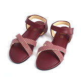 Girls Sandal - Maroon, Girls Sandals, Chase Value, Chase Value