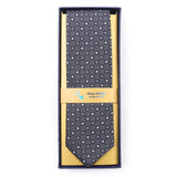 Men's Neck Tie - Black & Grey, Men's Tie, Chase Value, Chase Value