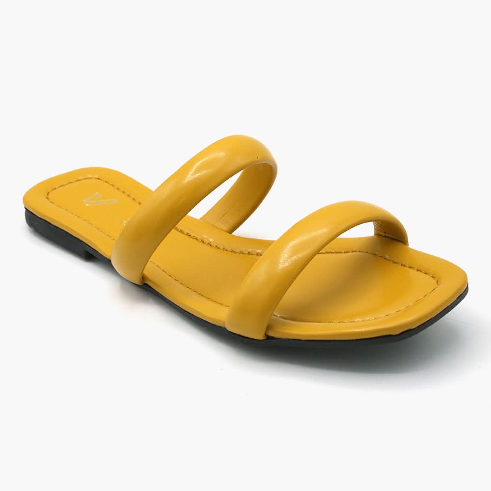 Women's Slipper - Yellow, Women Slippers, Chase Value, Chase Value