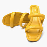 Women's Slipper - Yellow, Women Slippers, Chase Value, Chase Value