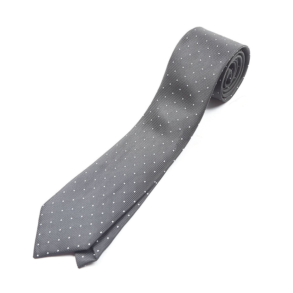 Men's Neck Tie - Black & White, Men's Tie, Chase Value, Chase Value