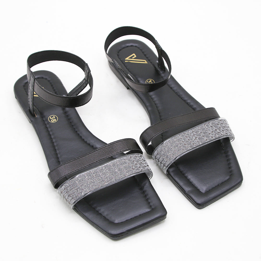 Women's Sandal - Black, Women Sandals, Chase Value, Chase Value