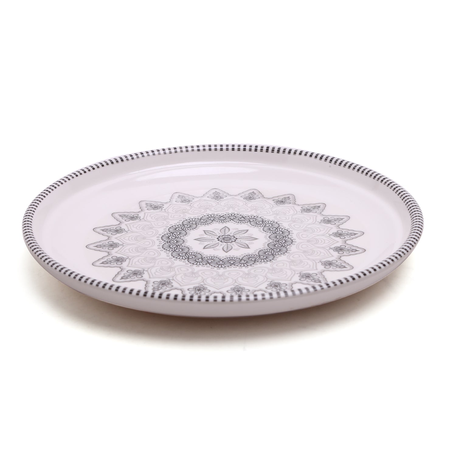 Flate Plate 7"Inches - Grey, Plates & Bowls, Chase Value, Chase Value