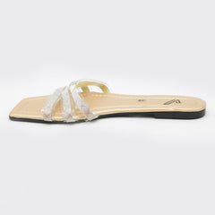 Women's Casual Slipper - Golden, Women Slippers, Chase Value, Chase Value