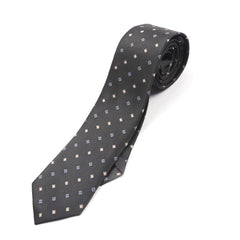 Men's Neck Tie - Fawn & Grey