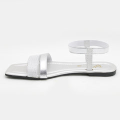 Women's Sandal - Silver, Women Sandals, Chase Value, Chase Value