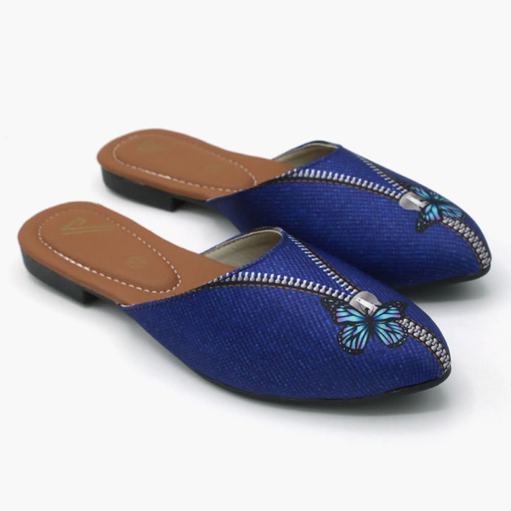 Women's Banto Slipper - Blue, Women Slippers, Chase Value, Chase Value