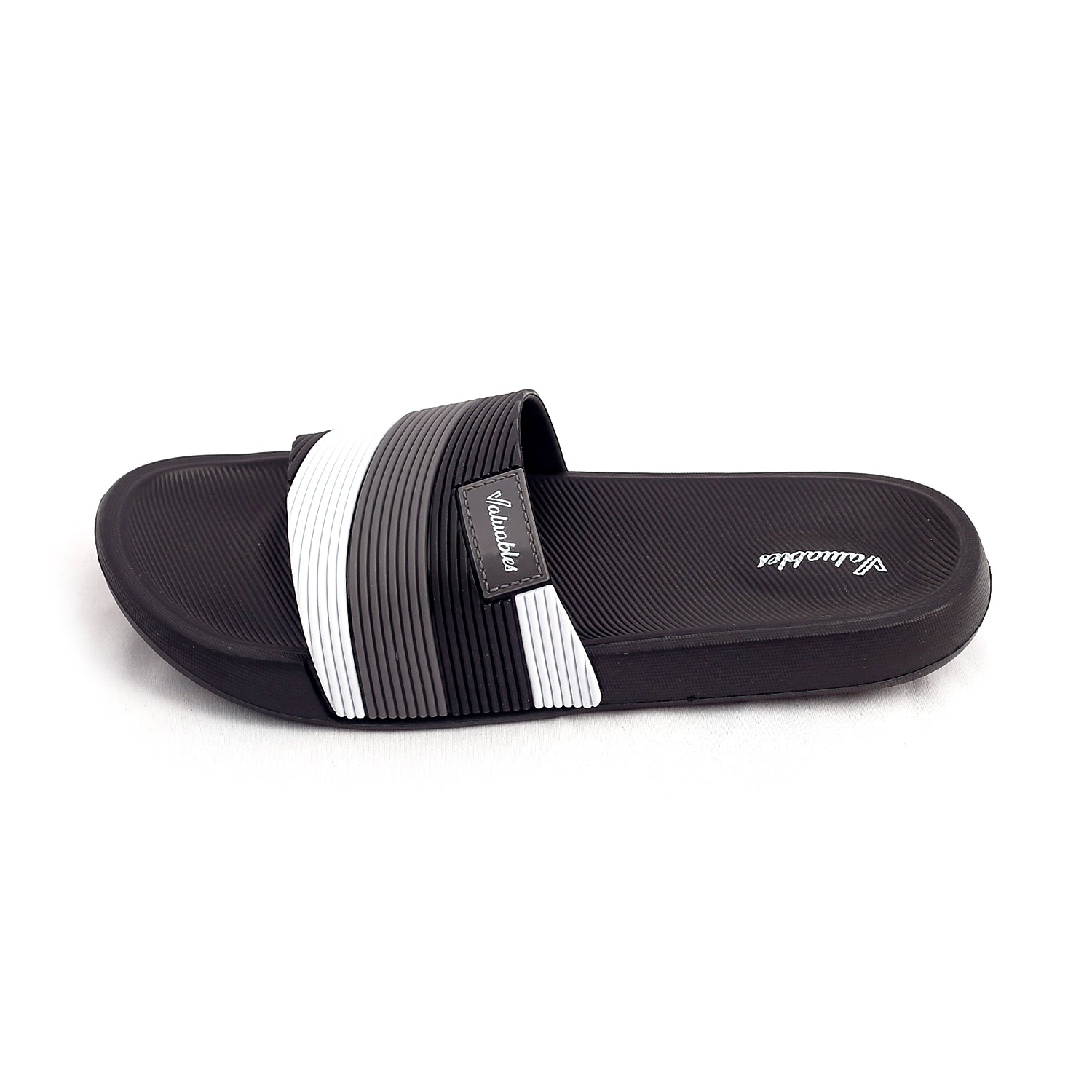 Valuable Open-toe Men's Slider - Black, Men's Slippers, Chase Value, Chase Value