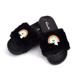 Women's Slider - Black, Women Slippers, Chase Value, Chase Value