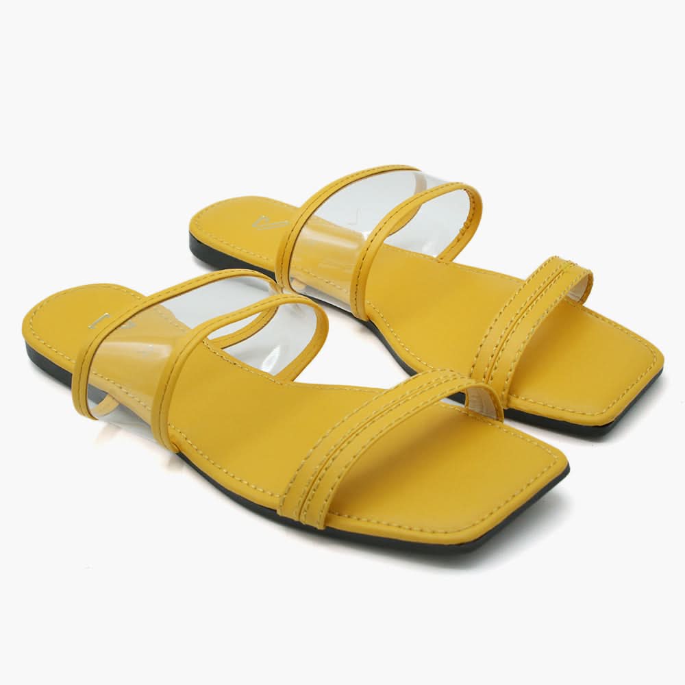 Women's Slipper - Yellow, Women Slippers, Chase Value, Chase Value