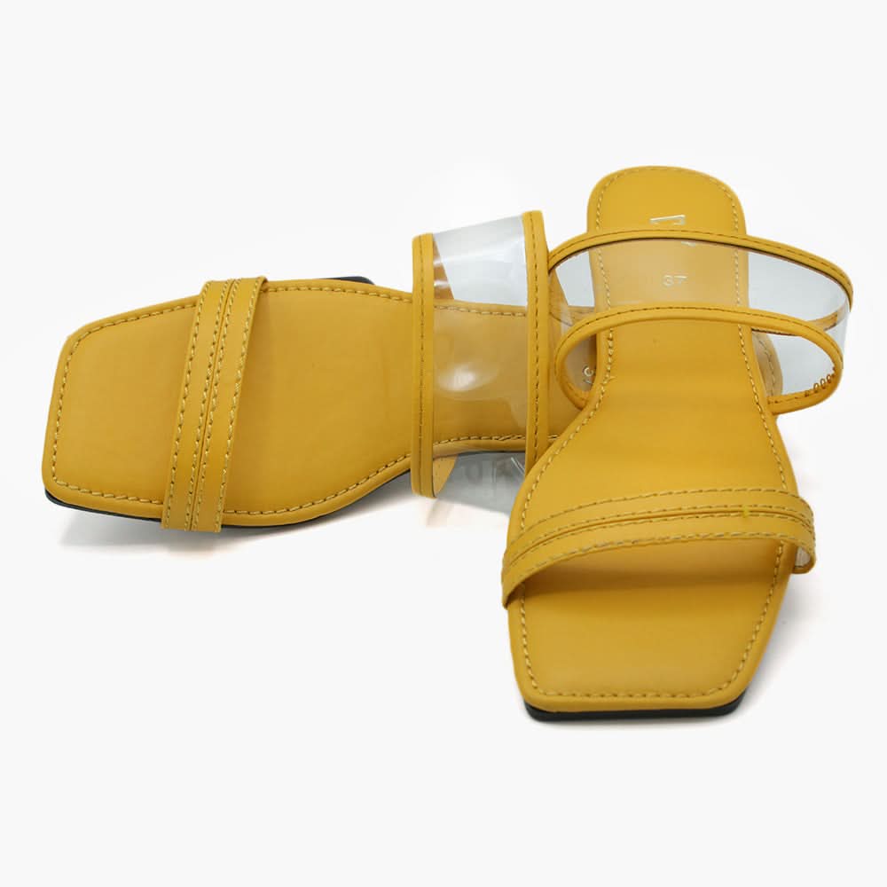 Girls Slipper - Yellow, Girls Slippers, Chase Value, Chase Value