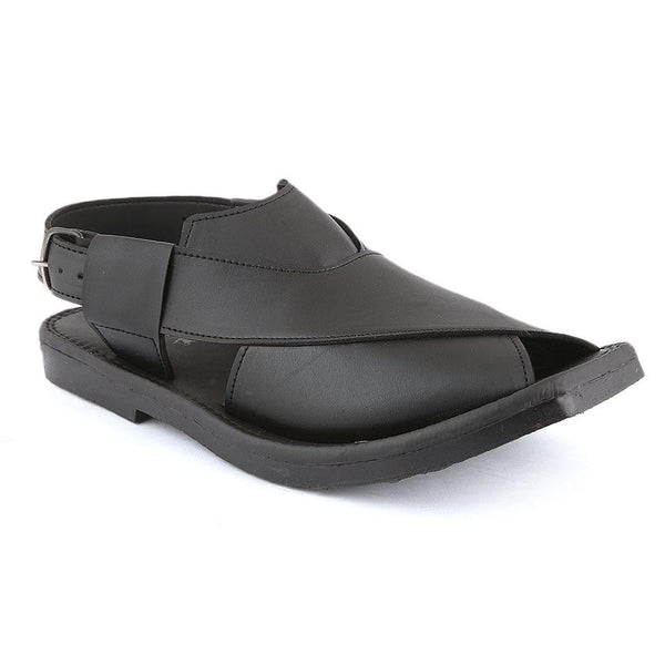 Men's Peshawari Sandals (1132) -  Black - test-store-for-chase-value