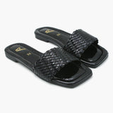 Girls Slipper - Black, Girls Slippers, Chase Value, Chase Value