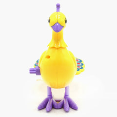 Jumping Peacock Toy - Yellow, Non-Remote Control, Chase Value, Chase Value