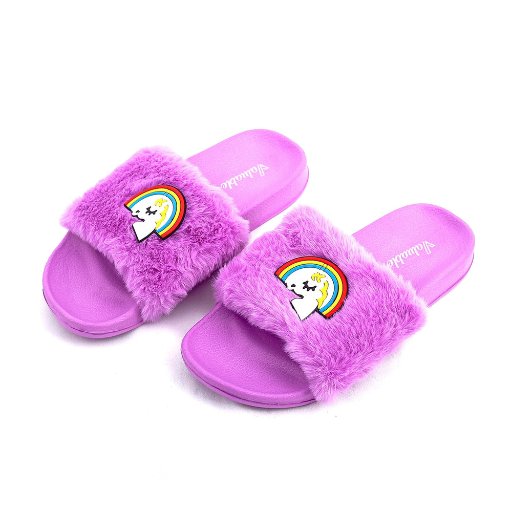 Women's Slider - Purple, Women Slippers, Chase Value, Chase Value