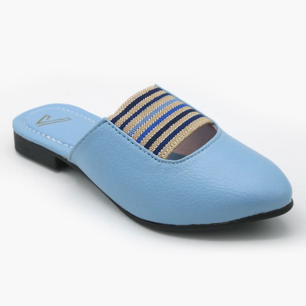 Girls Banto Slipper - Sky Blue, Girls Slippers, Chase Value, Chase Value